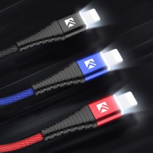 Diamond Wings Store צמידים FLOVEME Phone lightning USB Charger Cable Sync Data For iphone 5S 6S 7 8 Plus X